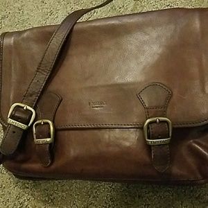 $340 I Medici Italian Leather messenger bag